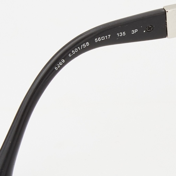 CHANEL INTERLOCKING CC LOGO CAT-EYE SUNGLASSES (5269) - Picture 5 of 9